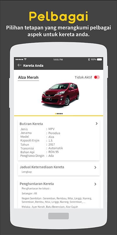 SewaJer Pemilik app screenshot 2