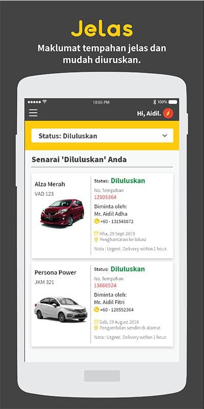 SewaJer Pemilik app screenshot 5