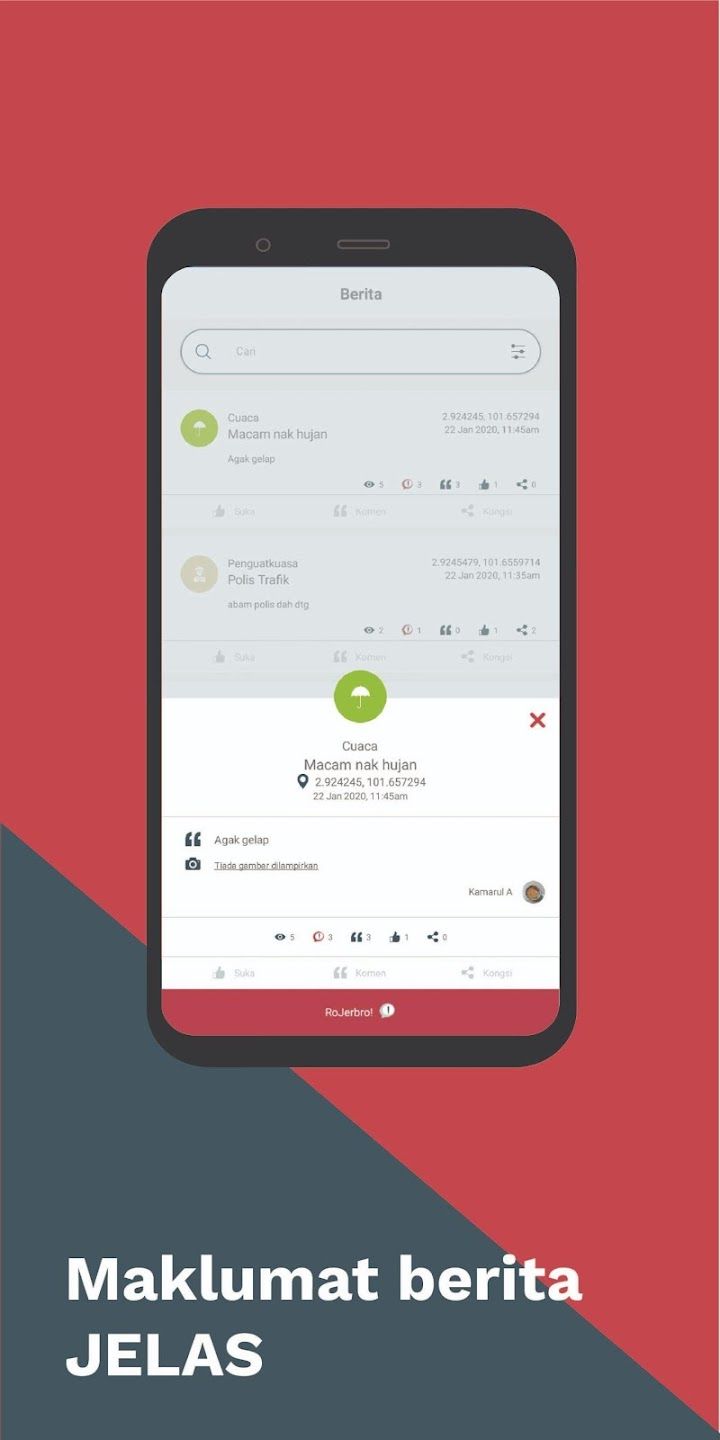 RojerBro app screenshot 3