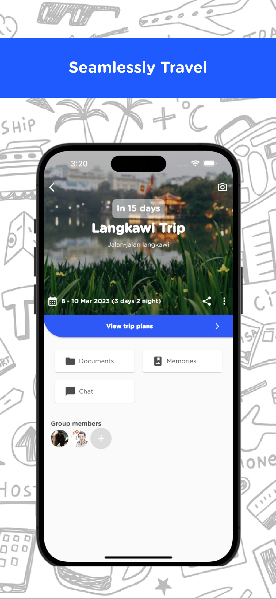 tripPAX app screenshot 2